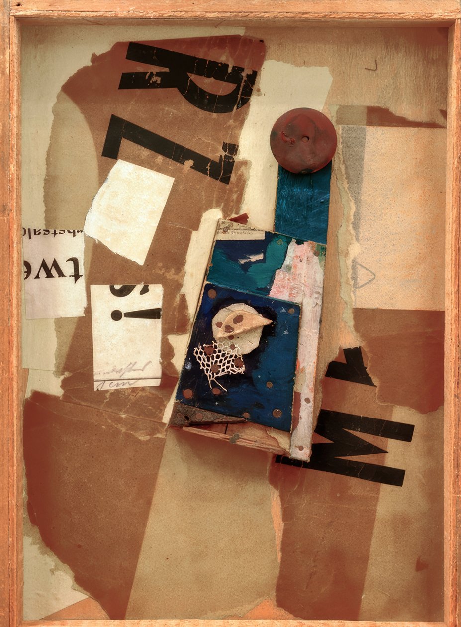 İsimsiz (Merz) by Kurt Schwitters