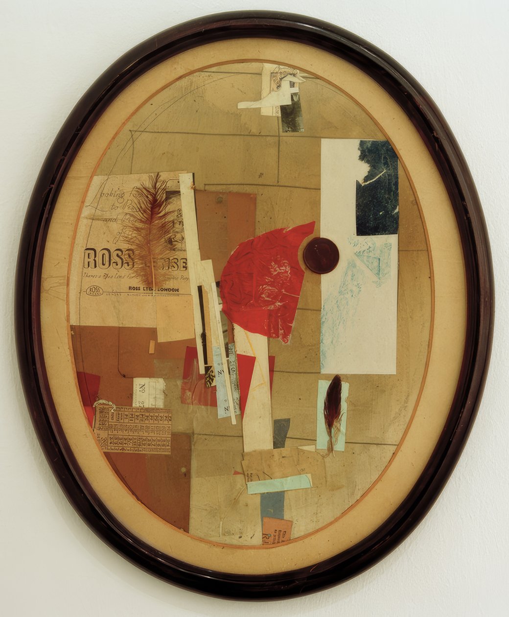 İsimsiz (ROSS, Penny ile birlikte) by Kurt Schwitters