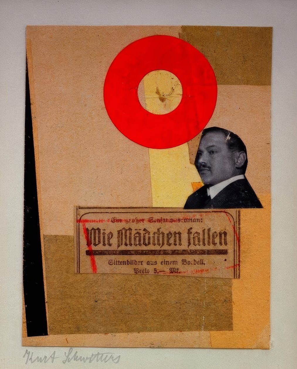 İsimsiz (Kızlar Nasıl Düşer) by Kurt Schwitters