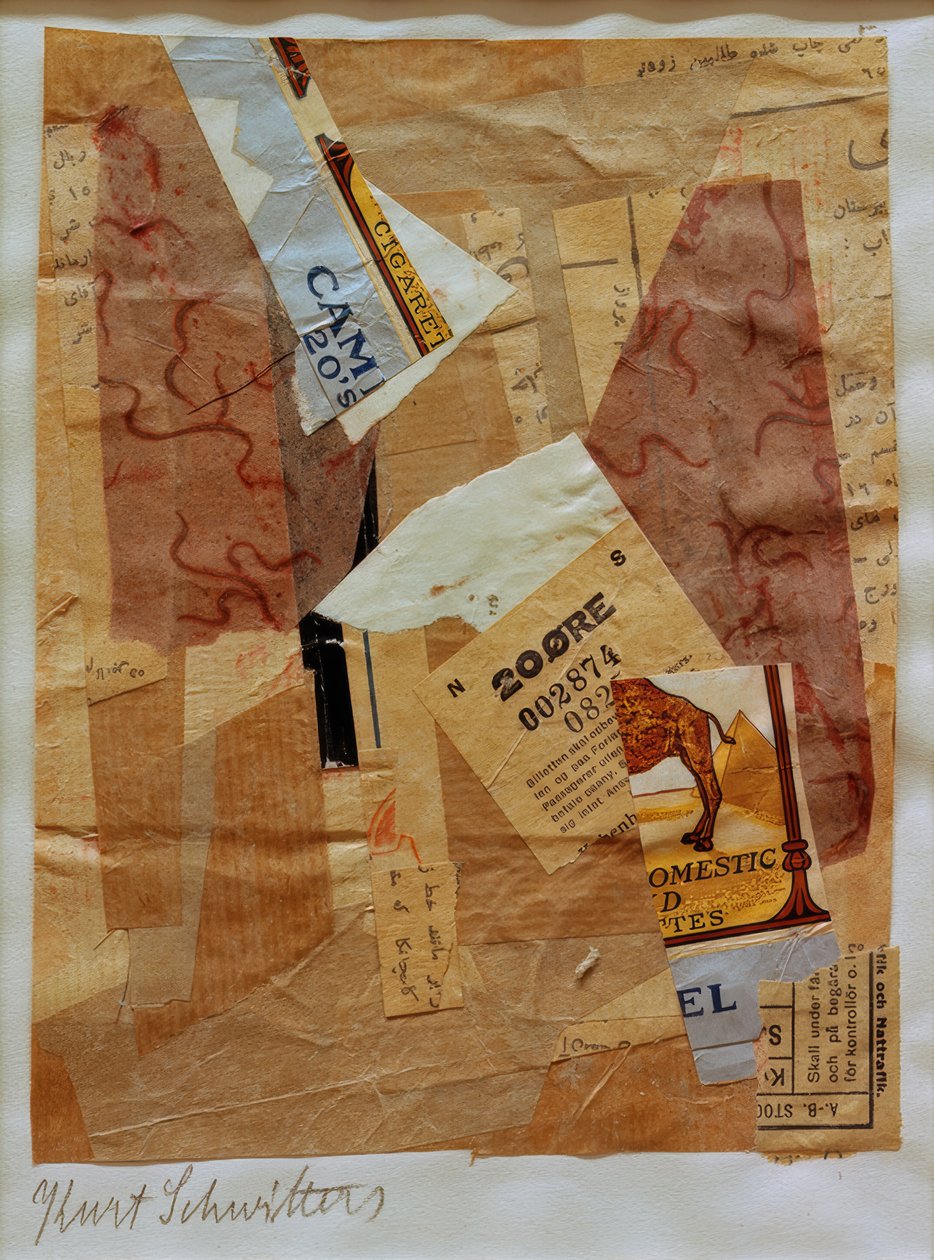 başlıksız by Kurt Schwitters