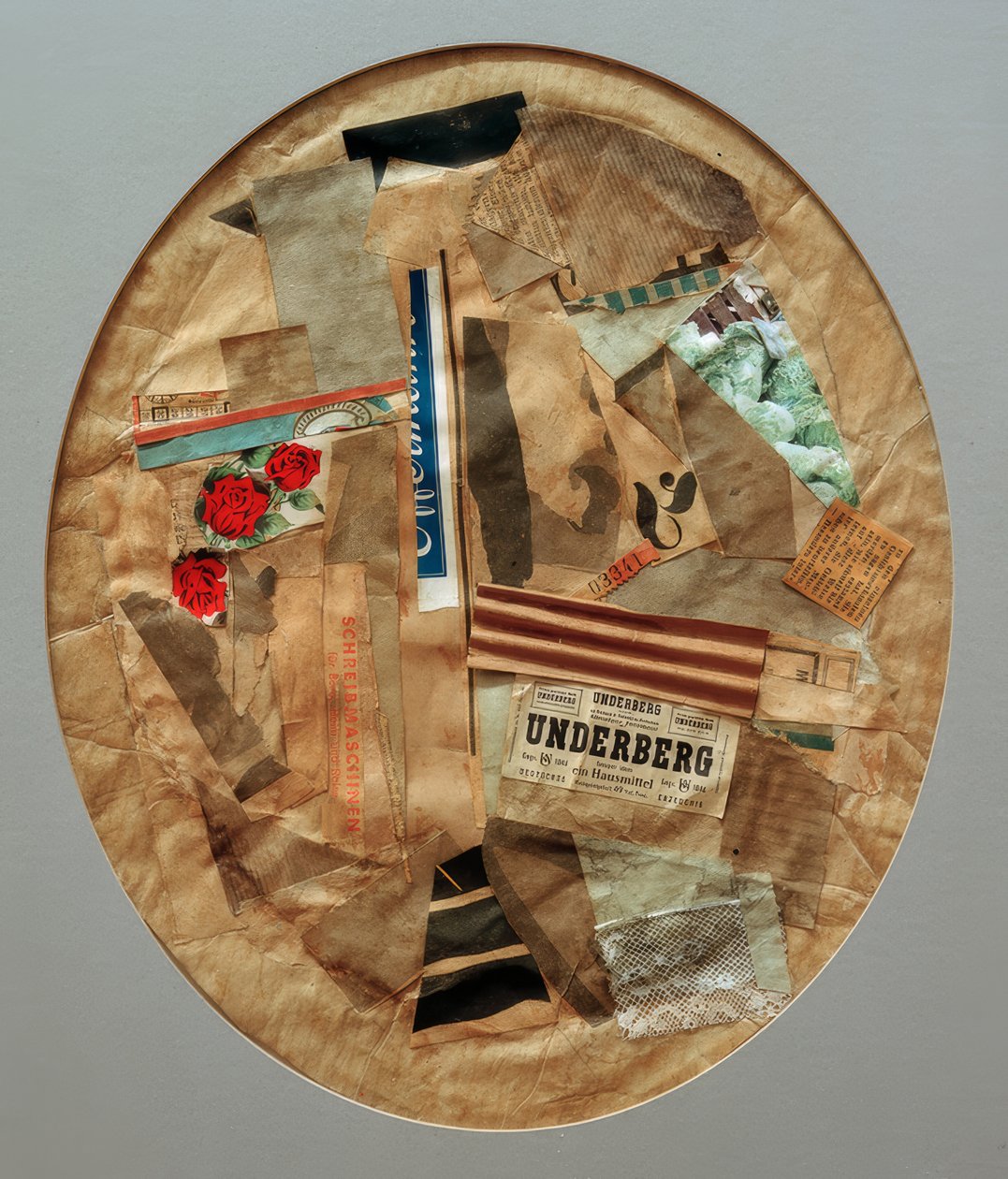 Oval (Underberg) by Kurt Schwitters