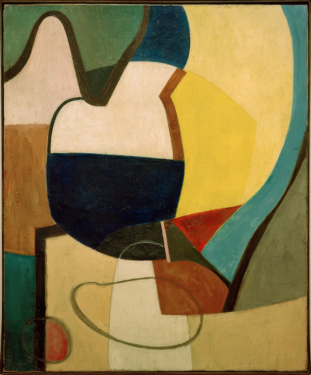 Masa Üstü Natürmort by Kurt Schwitters