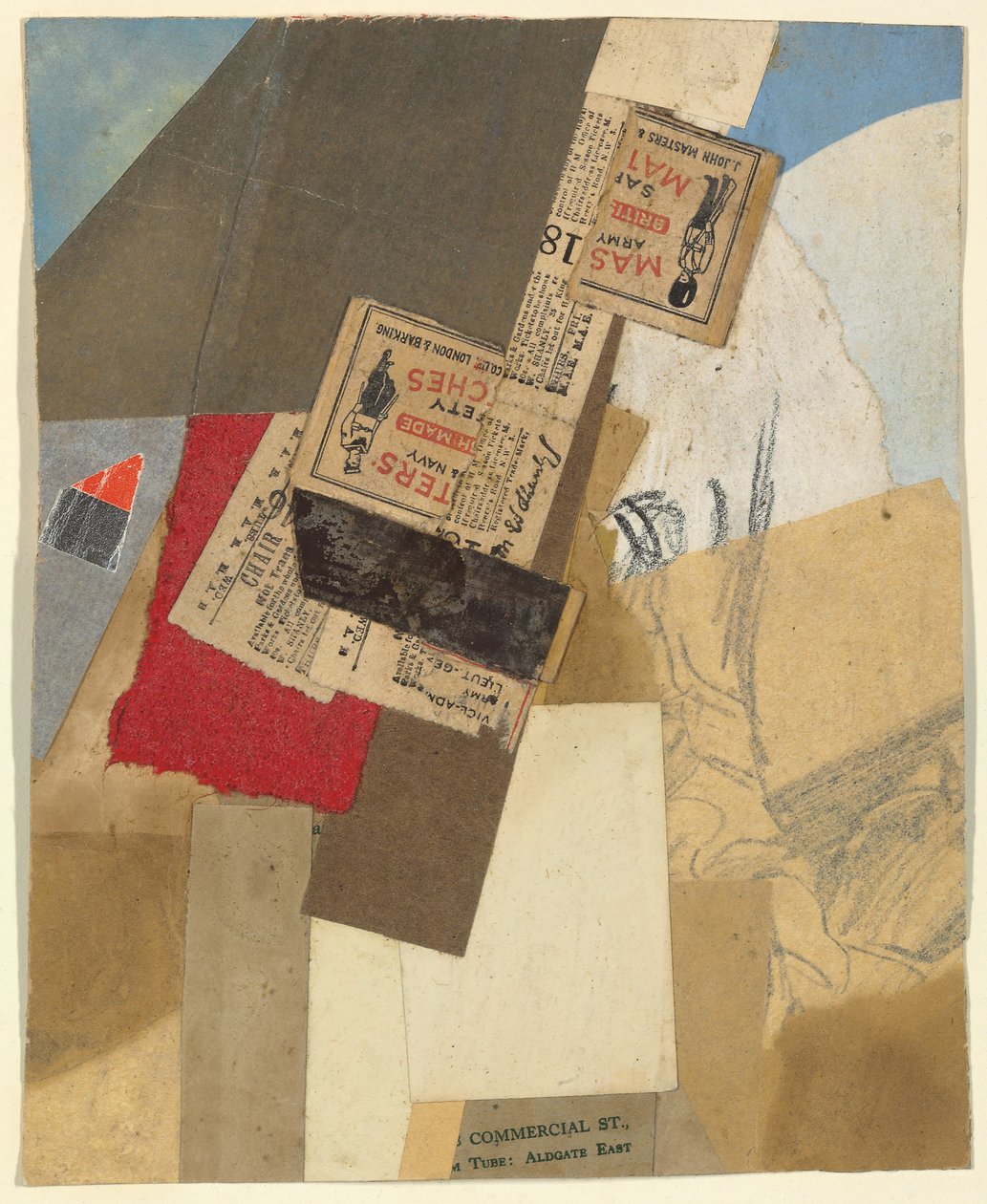 başlıksız by Kurt Schwitters