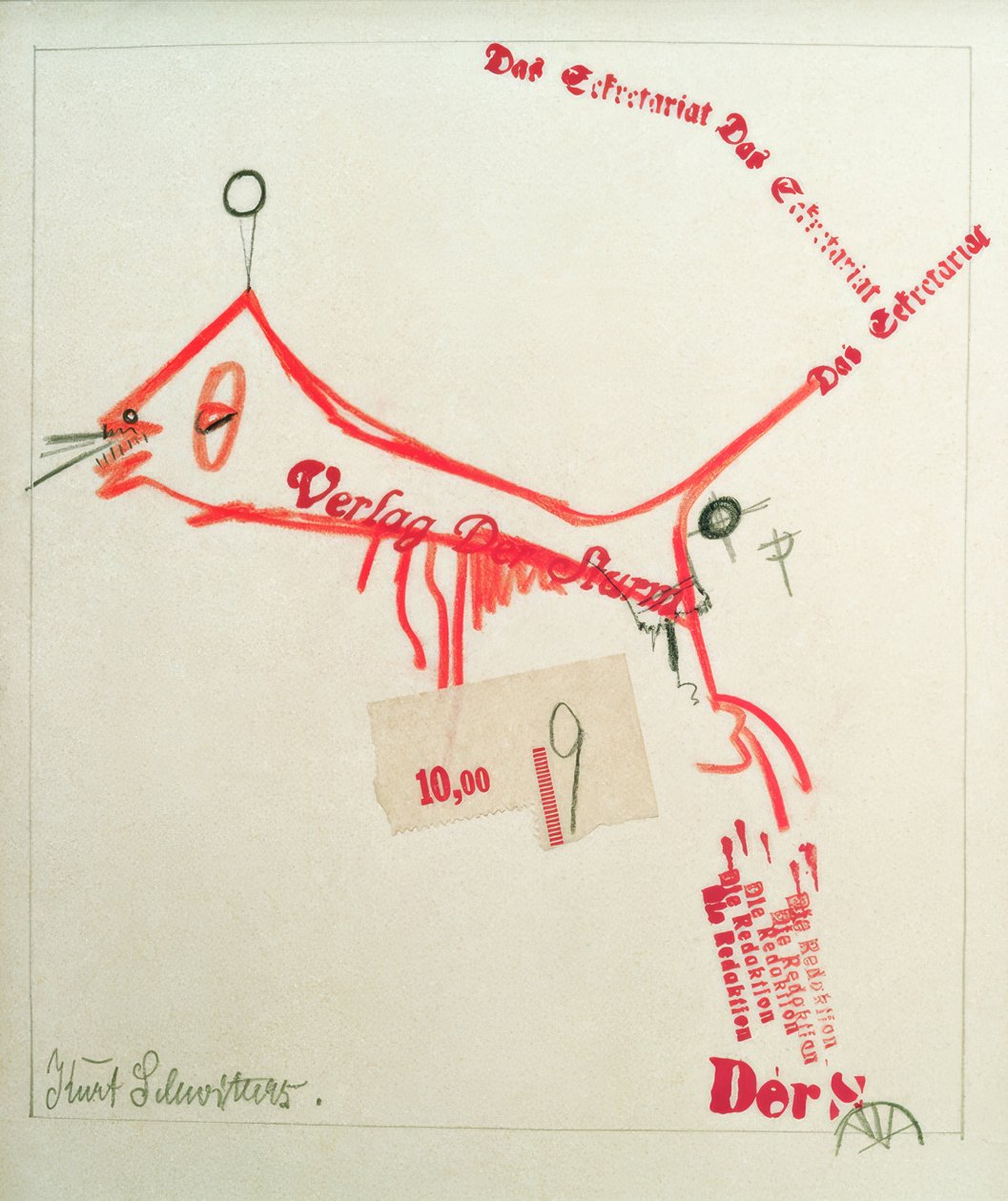 Yayıncı Der Sturm by Kurt Schwitters