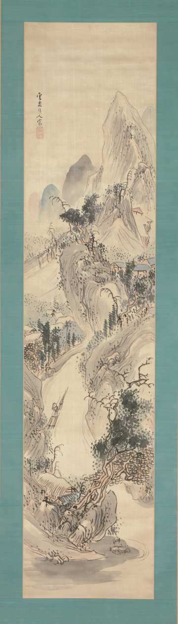 Manzara, 18. 19. yüzyıl. by Kushiro Unsen