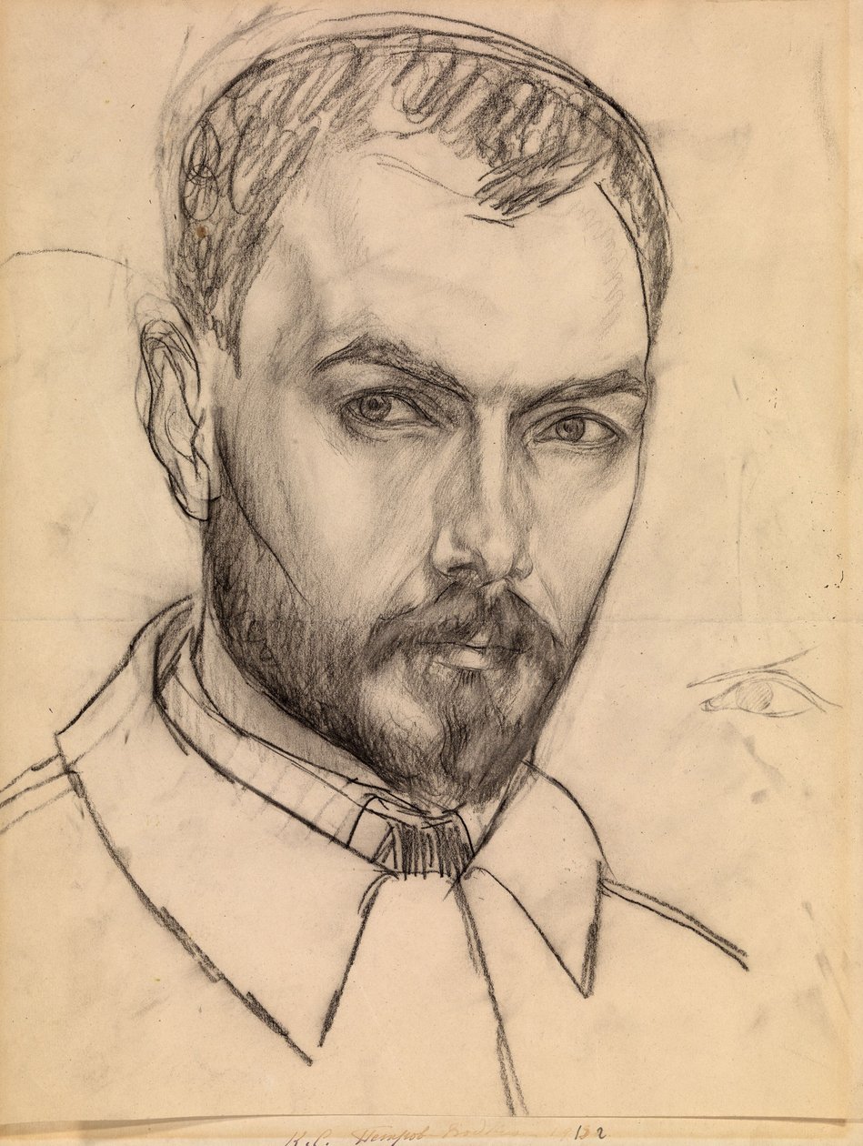 Otoportre, c. 1913 by Kuzma Sergeevich Petrov Vodkin