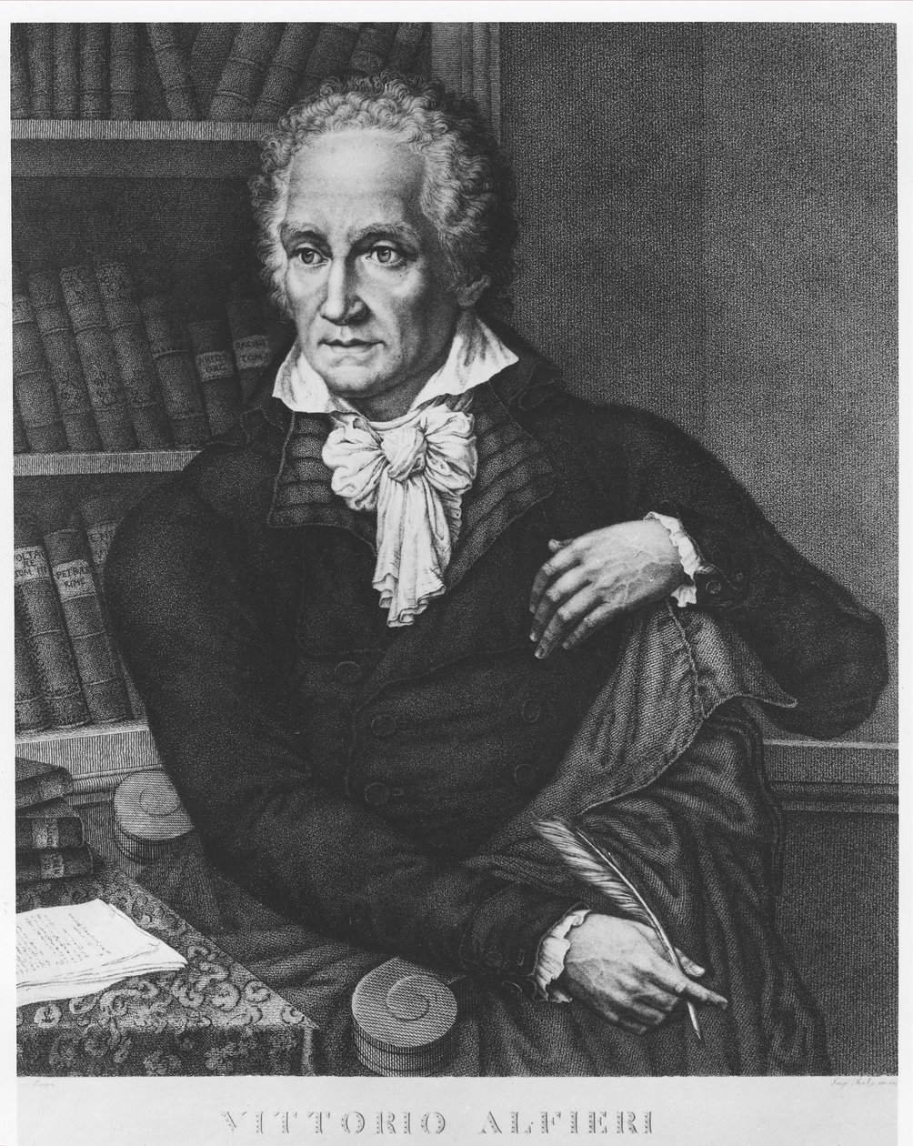 Vittorio Alfieri by L. Rados