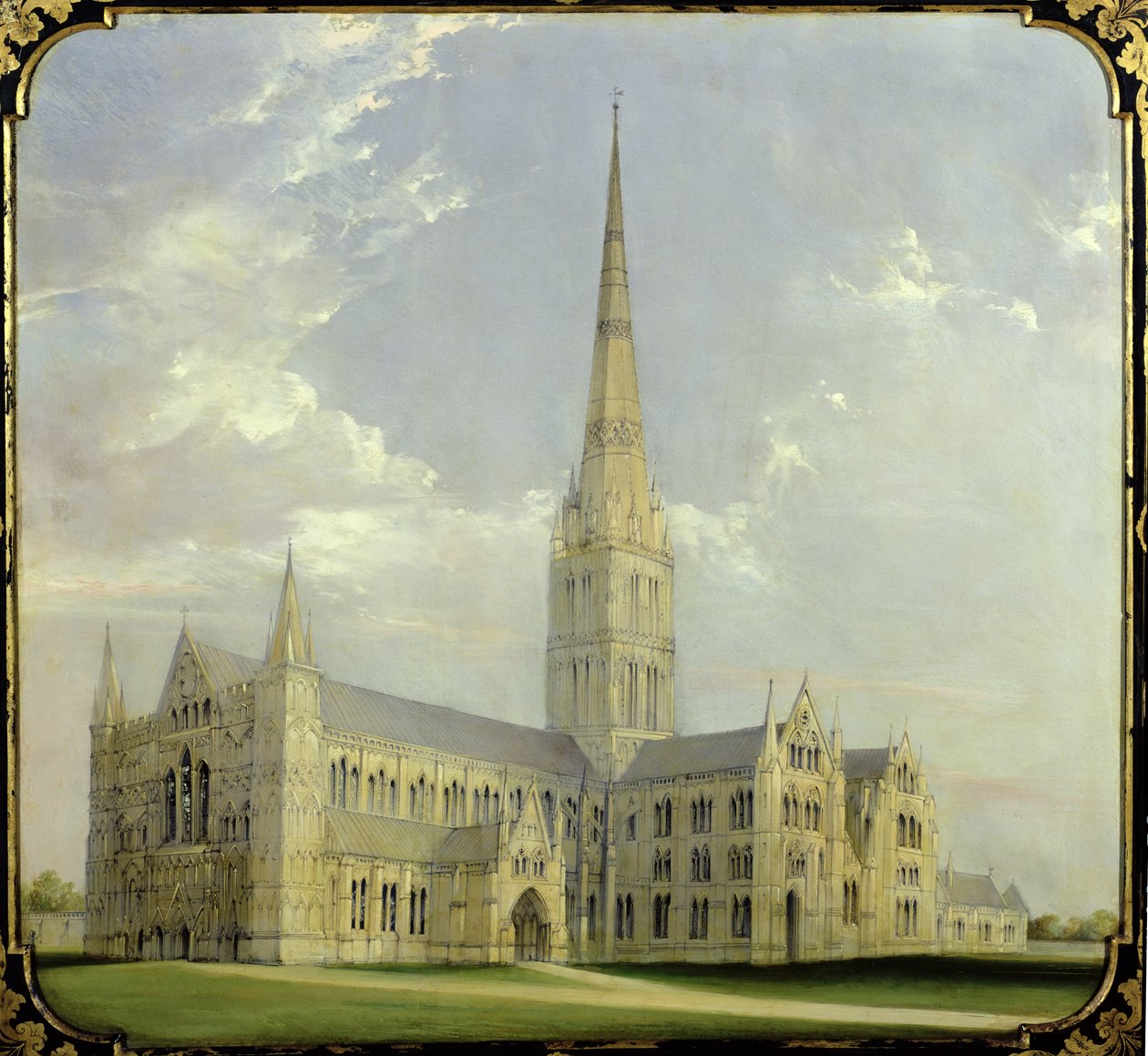 Salisbury Katedrali (petrol) by L. and Bettridge, H. Jennens