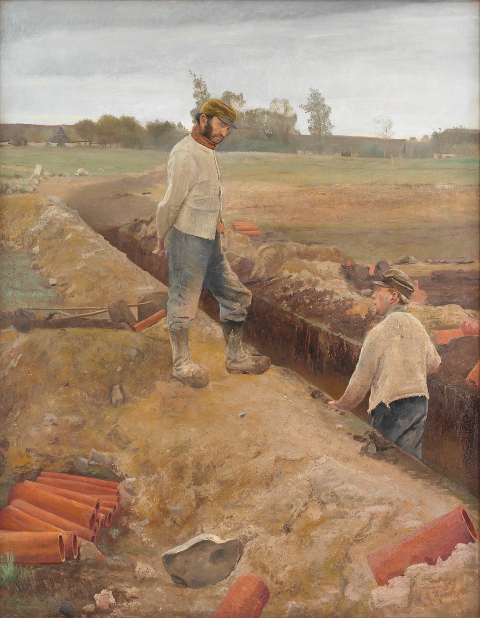 Drenaj Kazıcıları by Laurits Andersen Ring