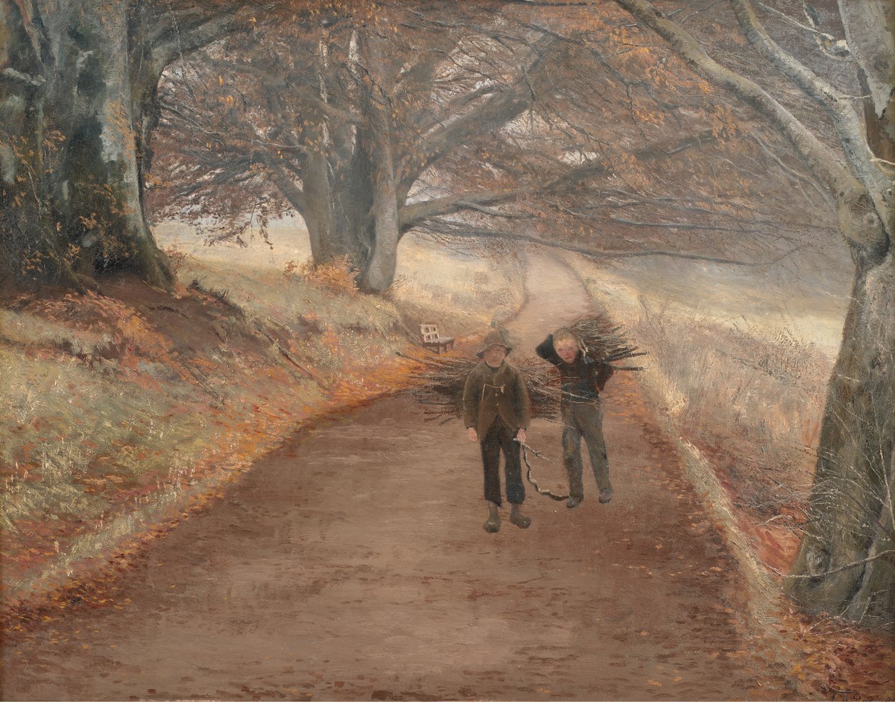 Herlufsholm, Zelanda yakınlarındaki patika by Laurits Andersen Ring