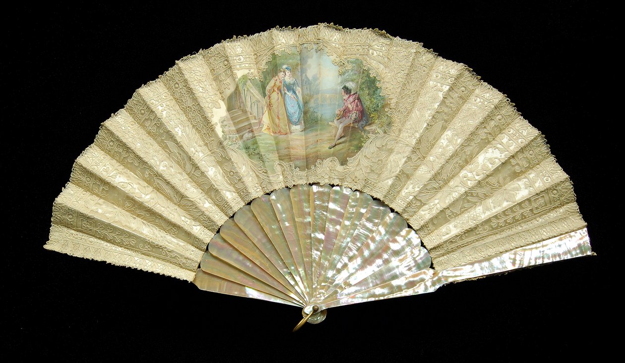 Fan, Belçika, 1880-89. by L. Langelier