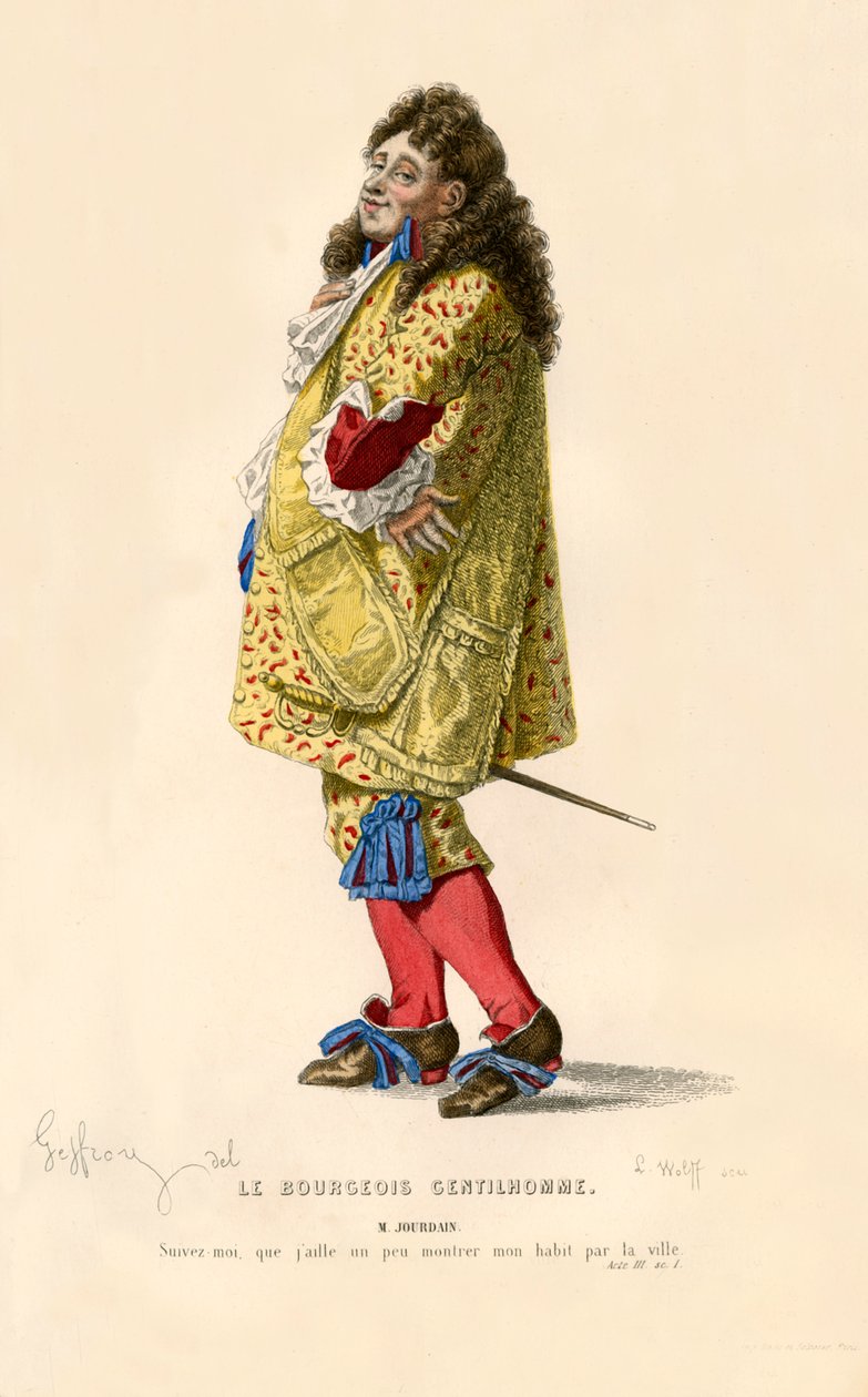 Mösyö Jourdain, 1868. by L. Wolff
