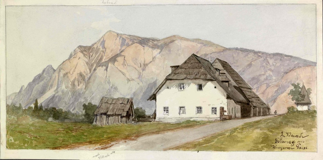 Dobrac s Podkorenskega sedlan by Ladislav Benesch