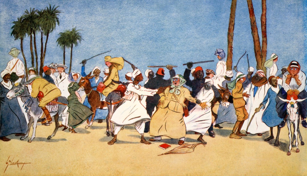 "Nil Savaşı", 1908. by Lance Thackeray
