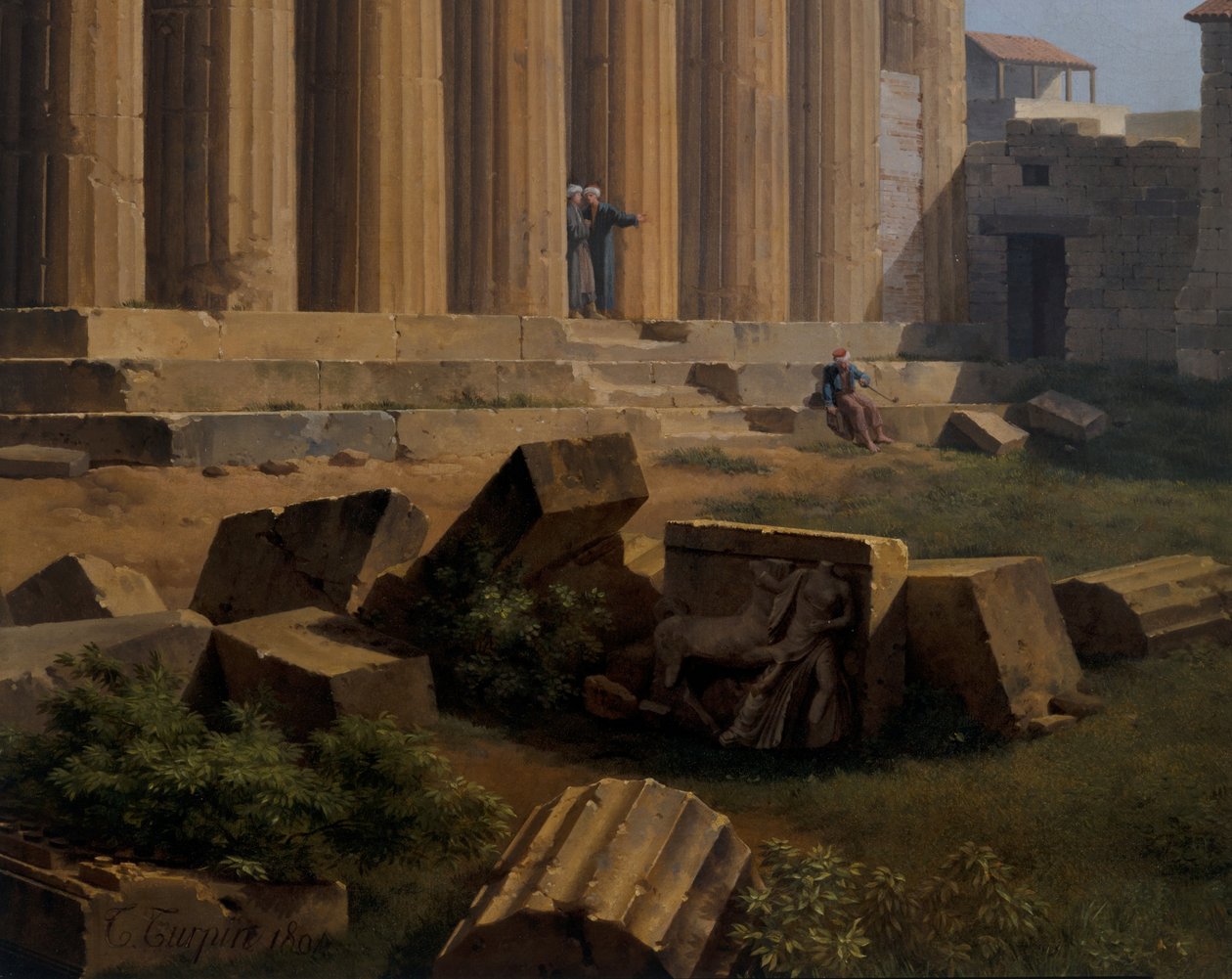 Akropolis, Atina by Lancelot Théodore Turpin de Crissé de Crissé