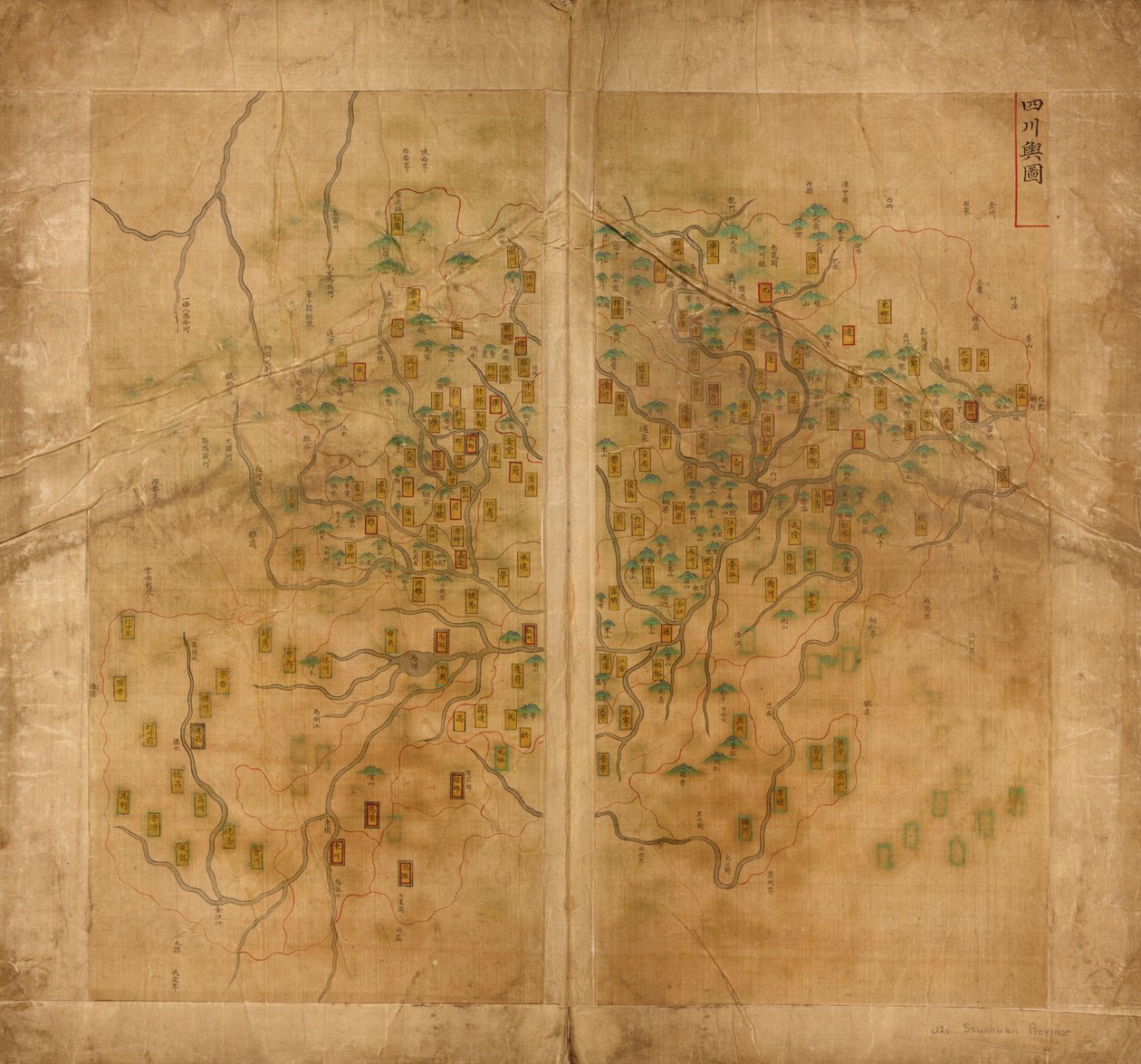 baraj balık haritası by Langdon Warner
