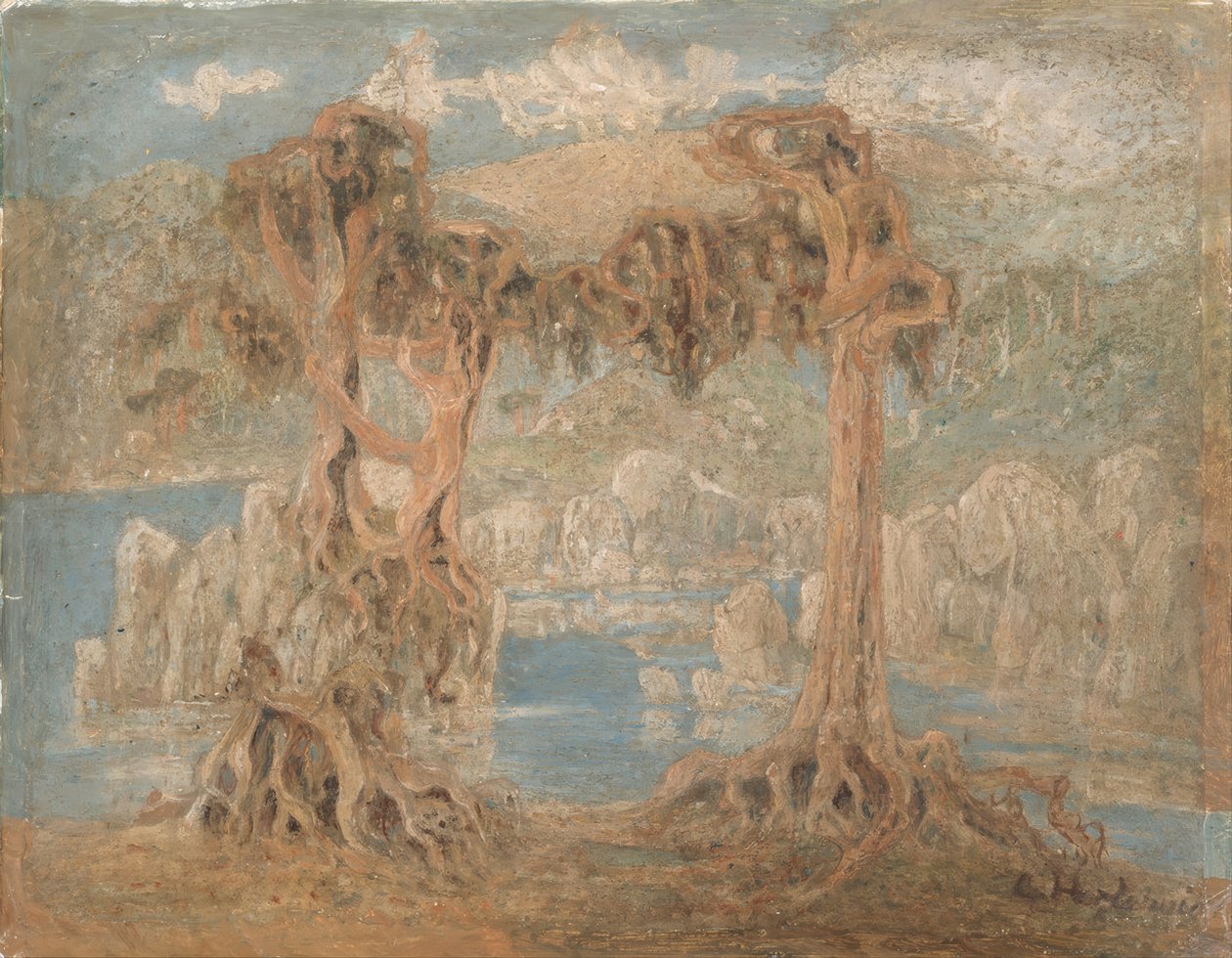 manzara by Lars Hertervig