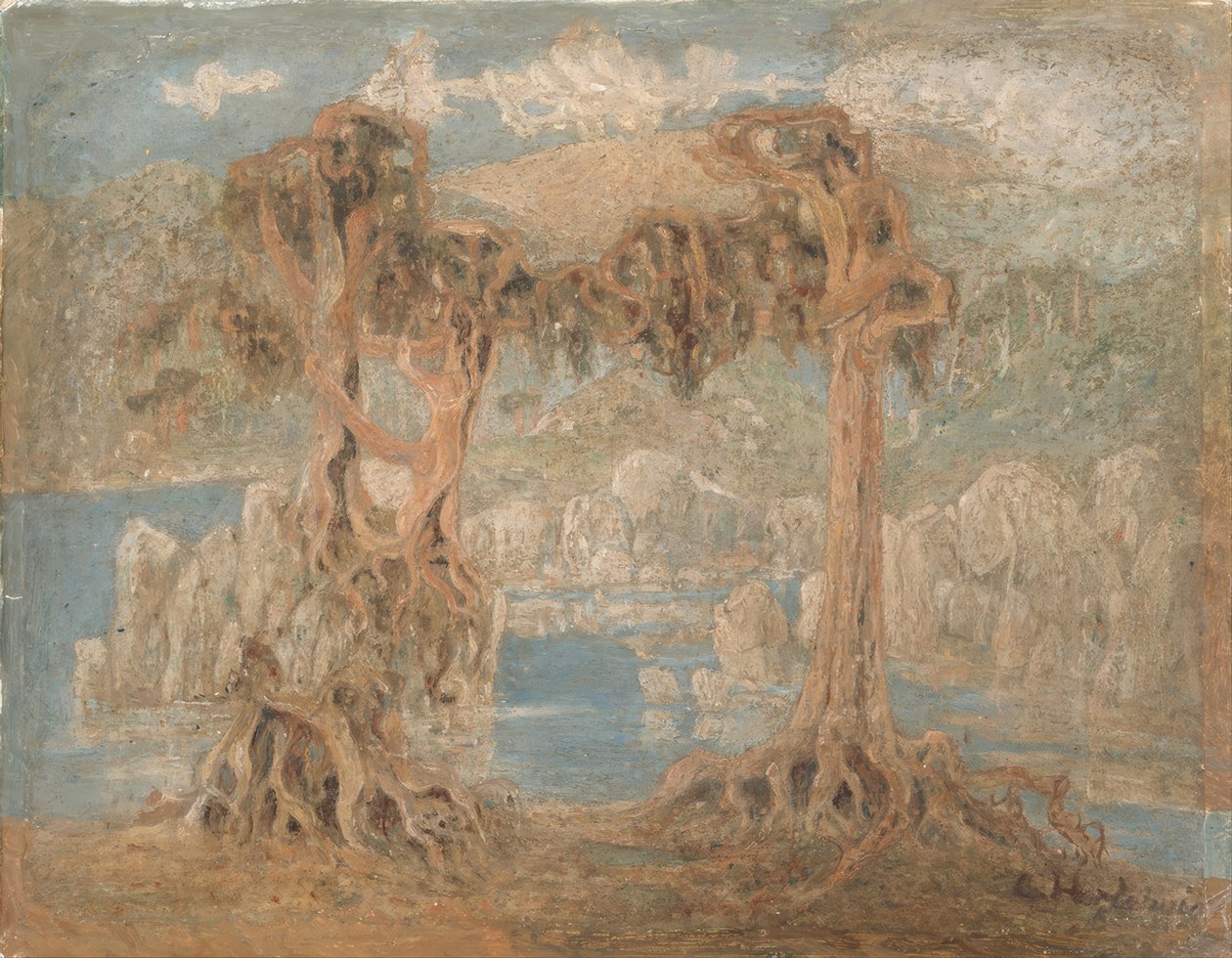 manzara by Lars Hertervig
