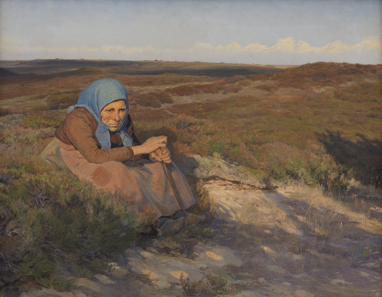Bozkırda eski bir eş "Bette Dorte" by Larsen