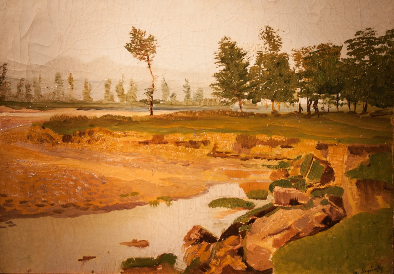 Spring tajnİngilizce: Spring_Landscapen by Laszlo Mednyanszky