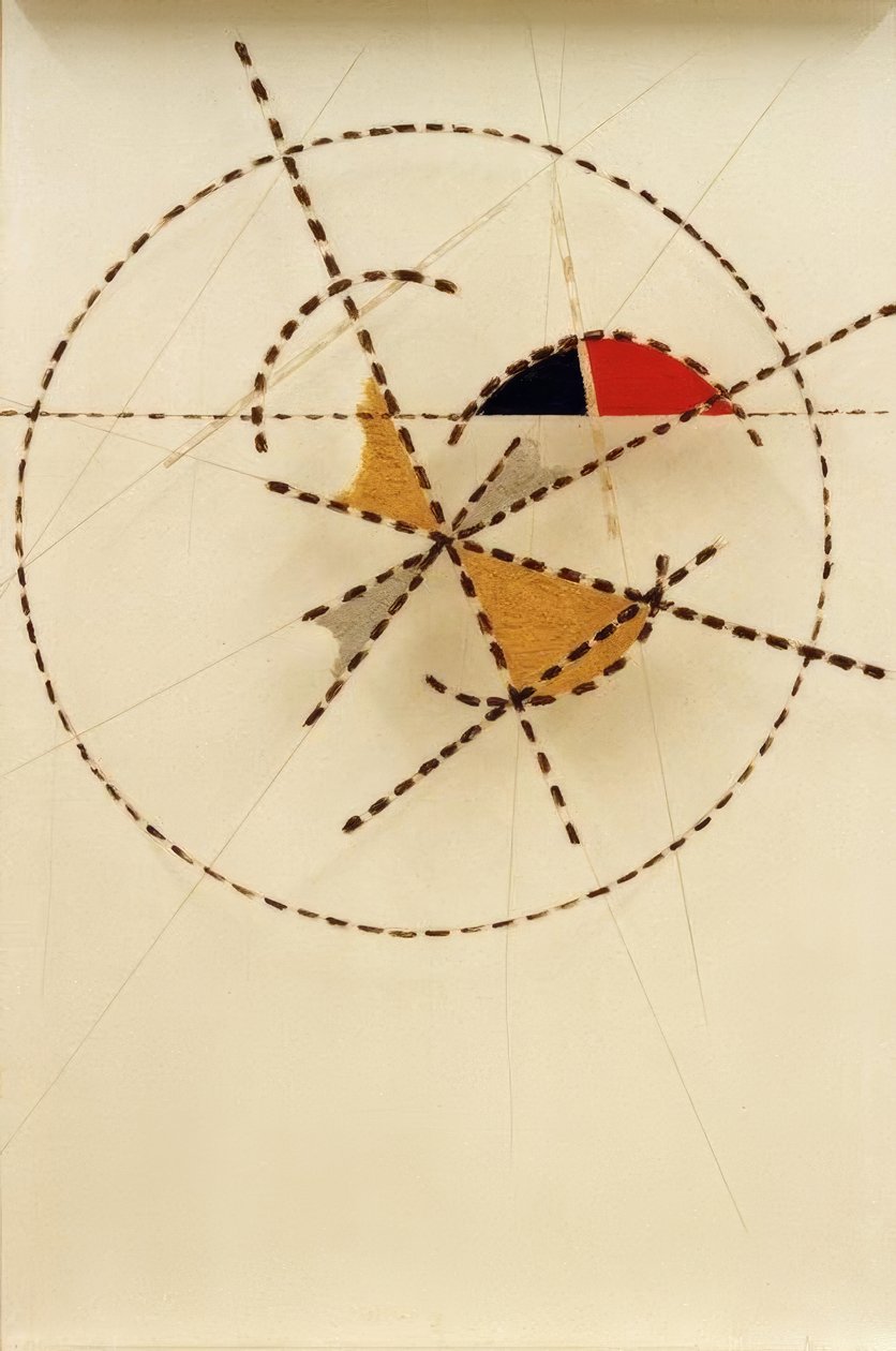 dışavurumcu kompozisyon by Laszlo Moholy Nagy