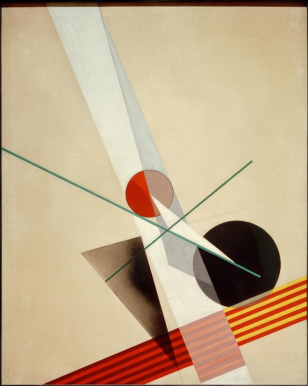 Bileşim A XXI. by Laszlo Moholy Nagy