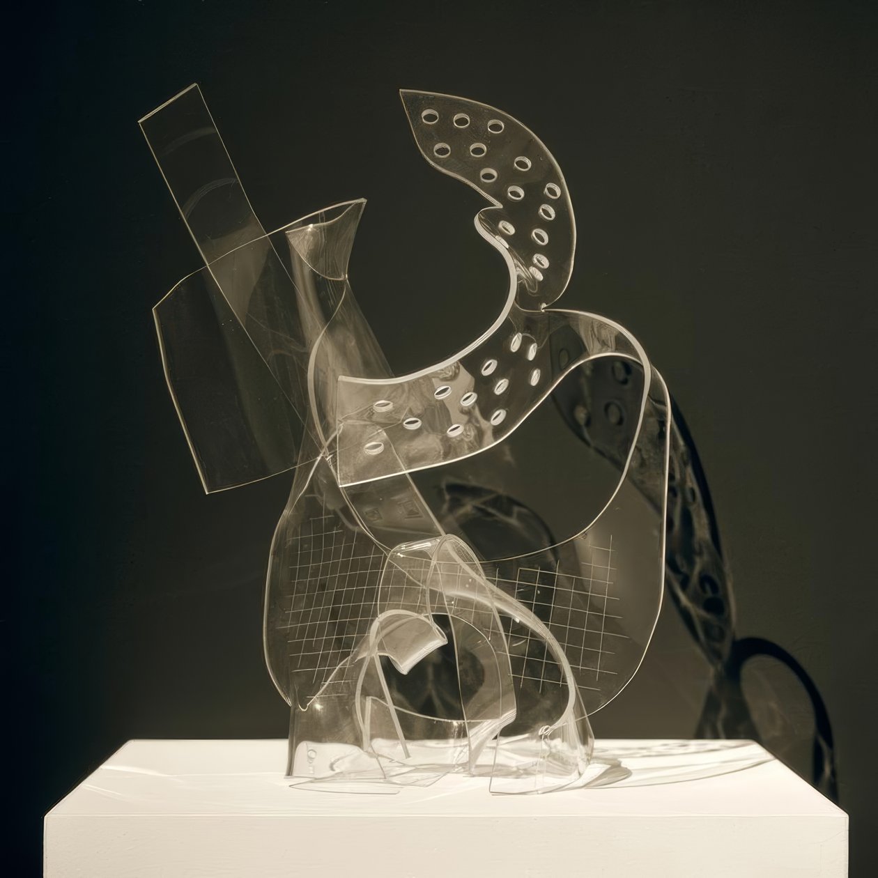 L.Moholy-Nagy, Spirale / Pleksiglas Heykel (Replika) by Laszlo Moholy Nagy