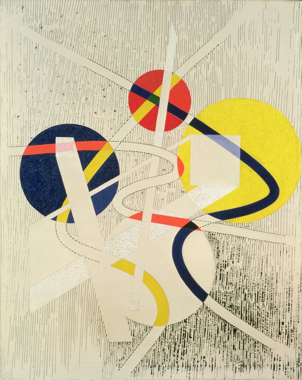 Nükleer Uzay, 1946 by Laszlo Moholy Nagy