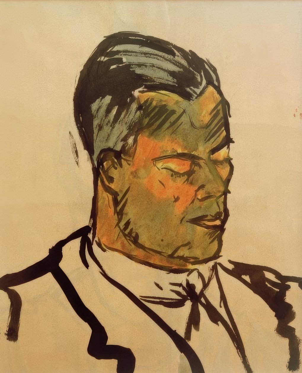 İsimsiz (Kardeşim Jenö) by Laszlo Moholy Nagy