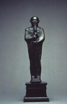 Tanrı Ptah figürü (bronz) by Late Period Egyptian
