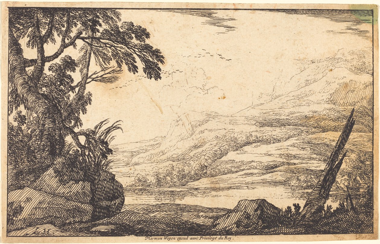 Dağlık Manzara by Laurent de la Hyre