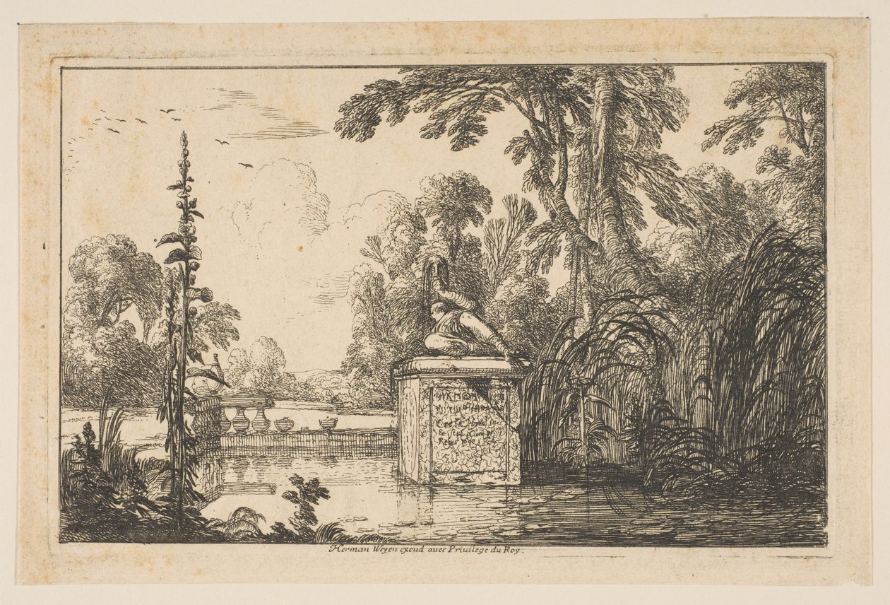 Gölet, 1640. by Laurent de la Hyre