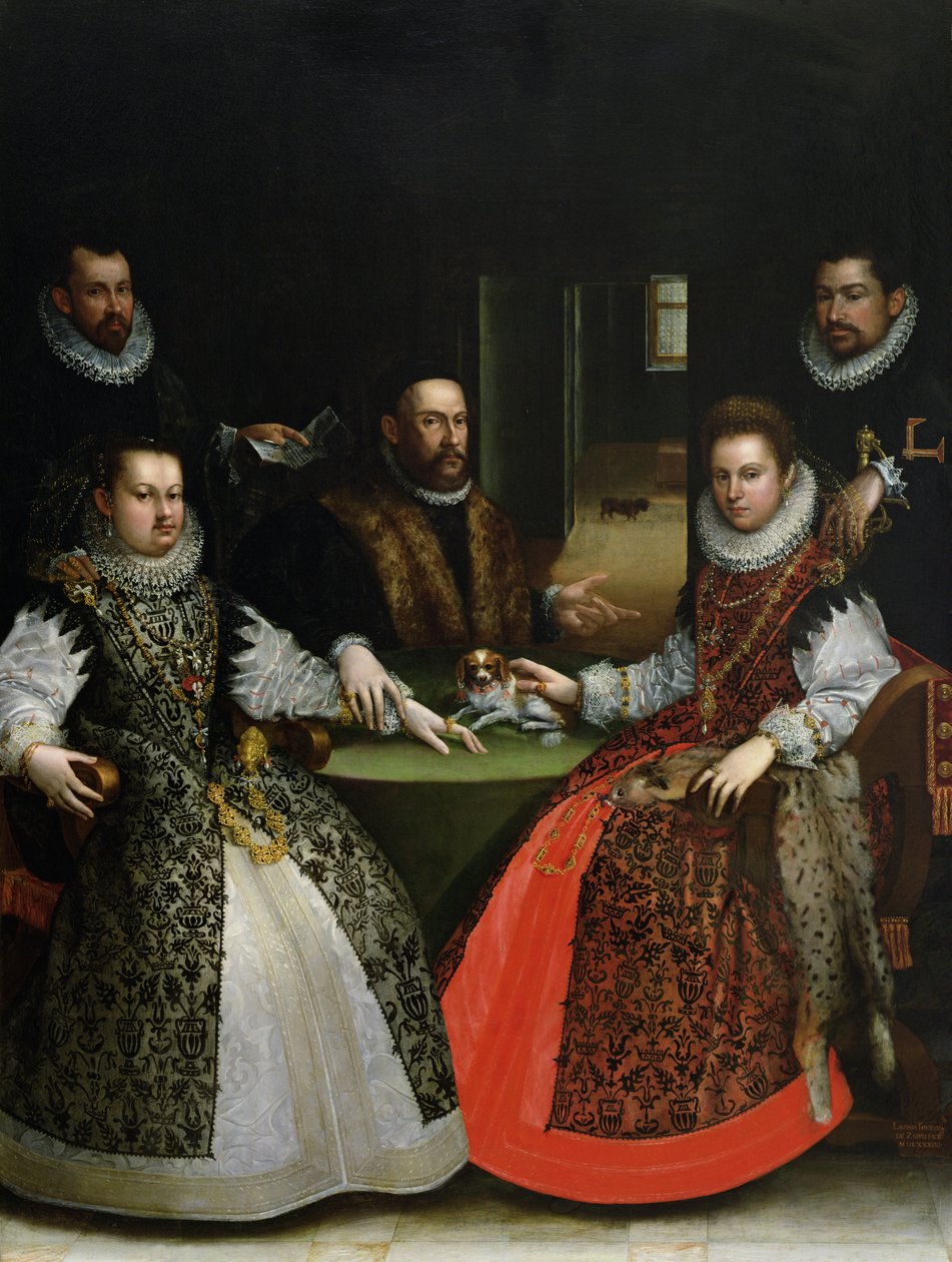 Gozzadini Ailesi by Lavinia Fontana