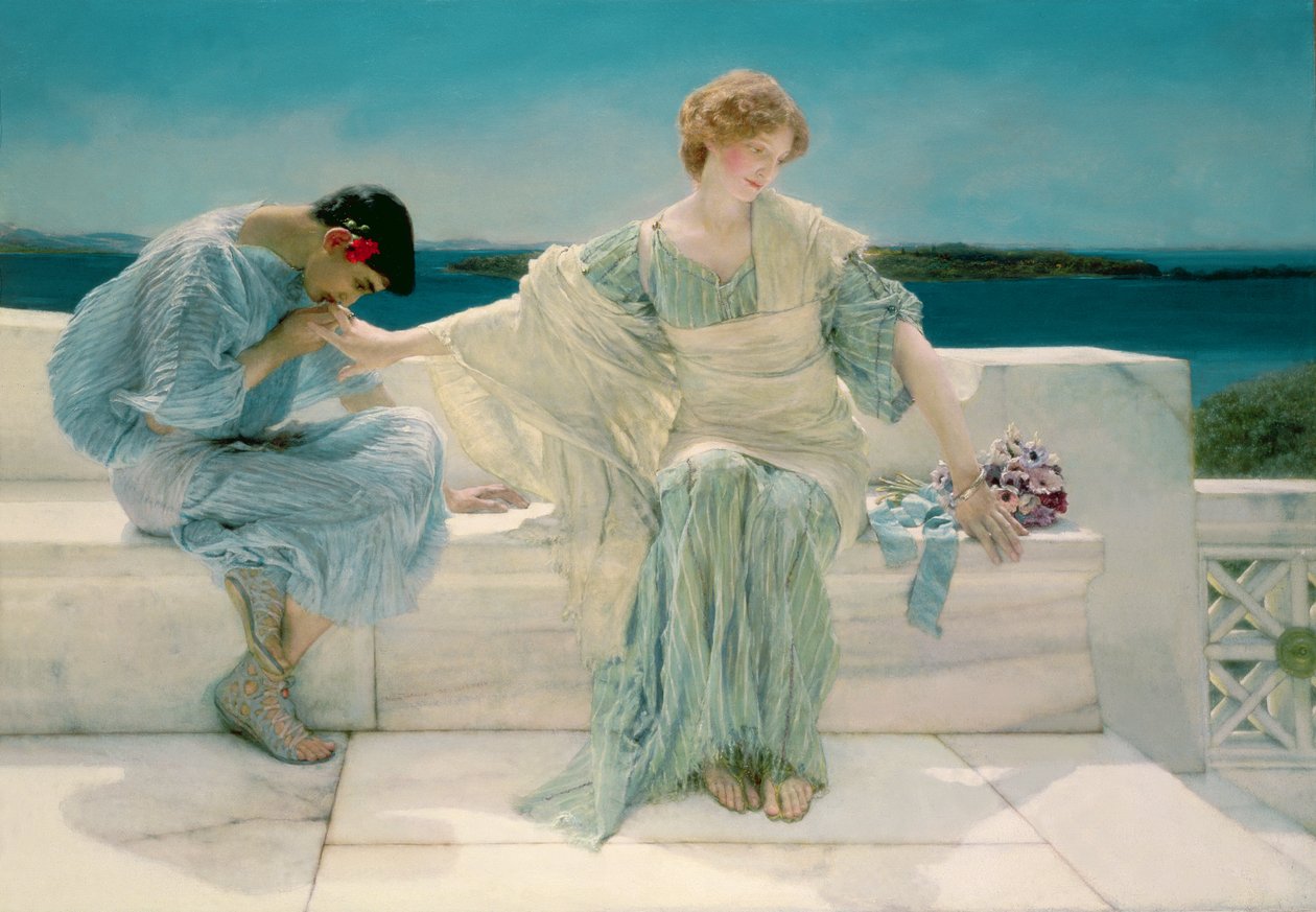 Bana daha fazla sorma, 1906 by Lawrence Alma Tadema