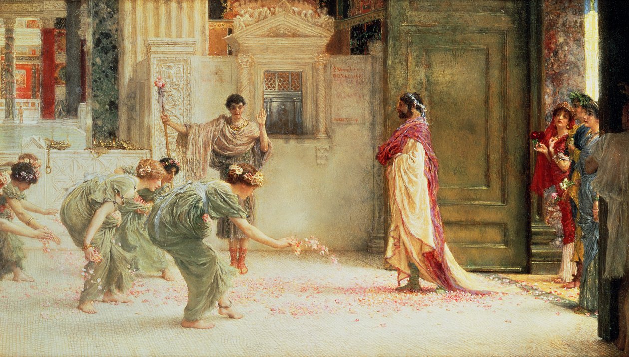 Karacalla: MS 211, 1902 by Lawrence Alma Tadema