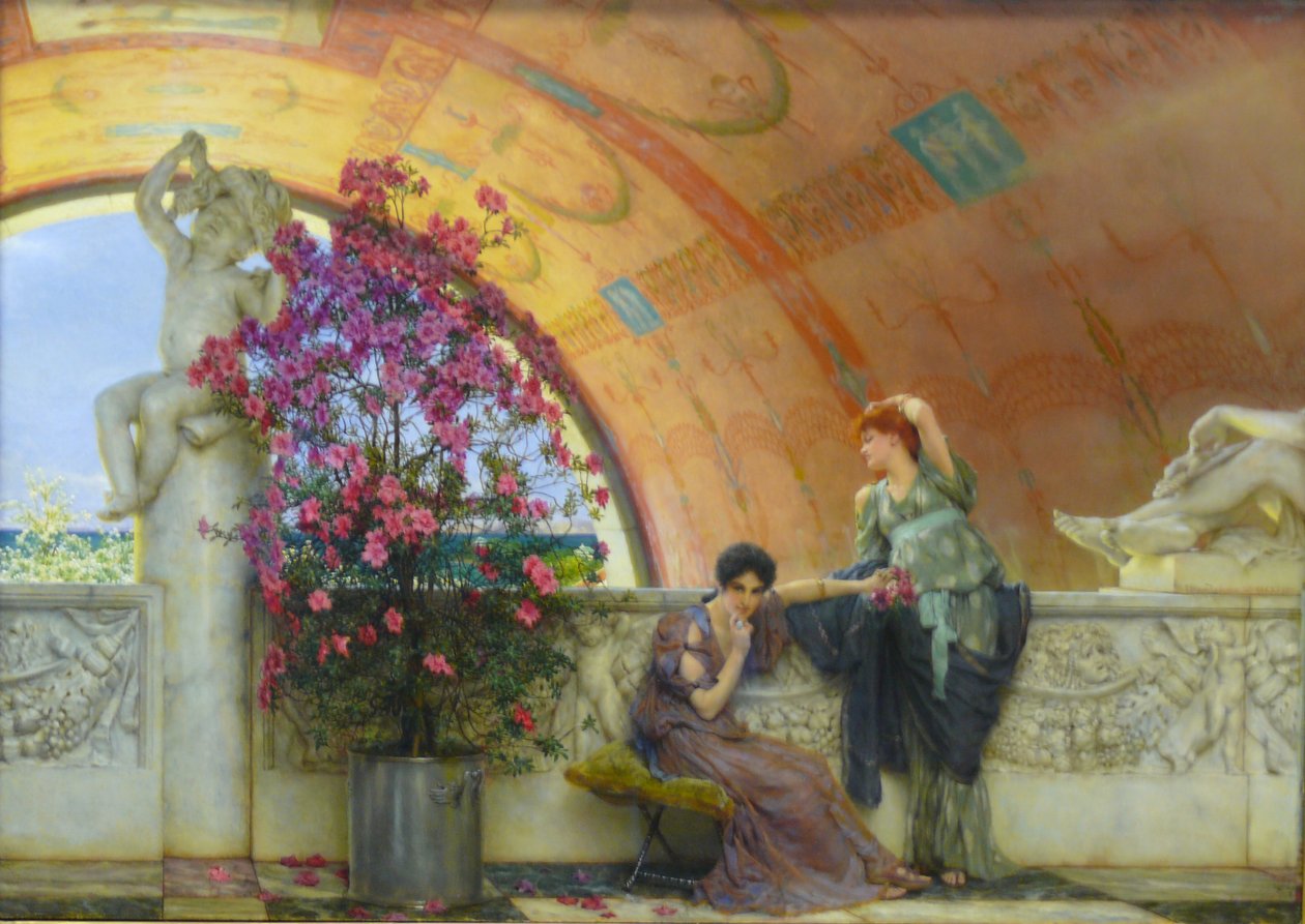Bilinçsiz Rakipler by Lawrence Alma Tadema