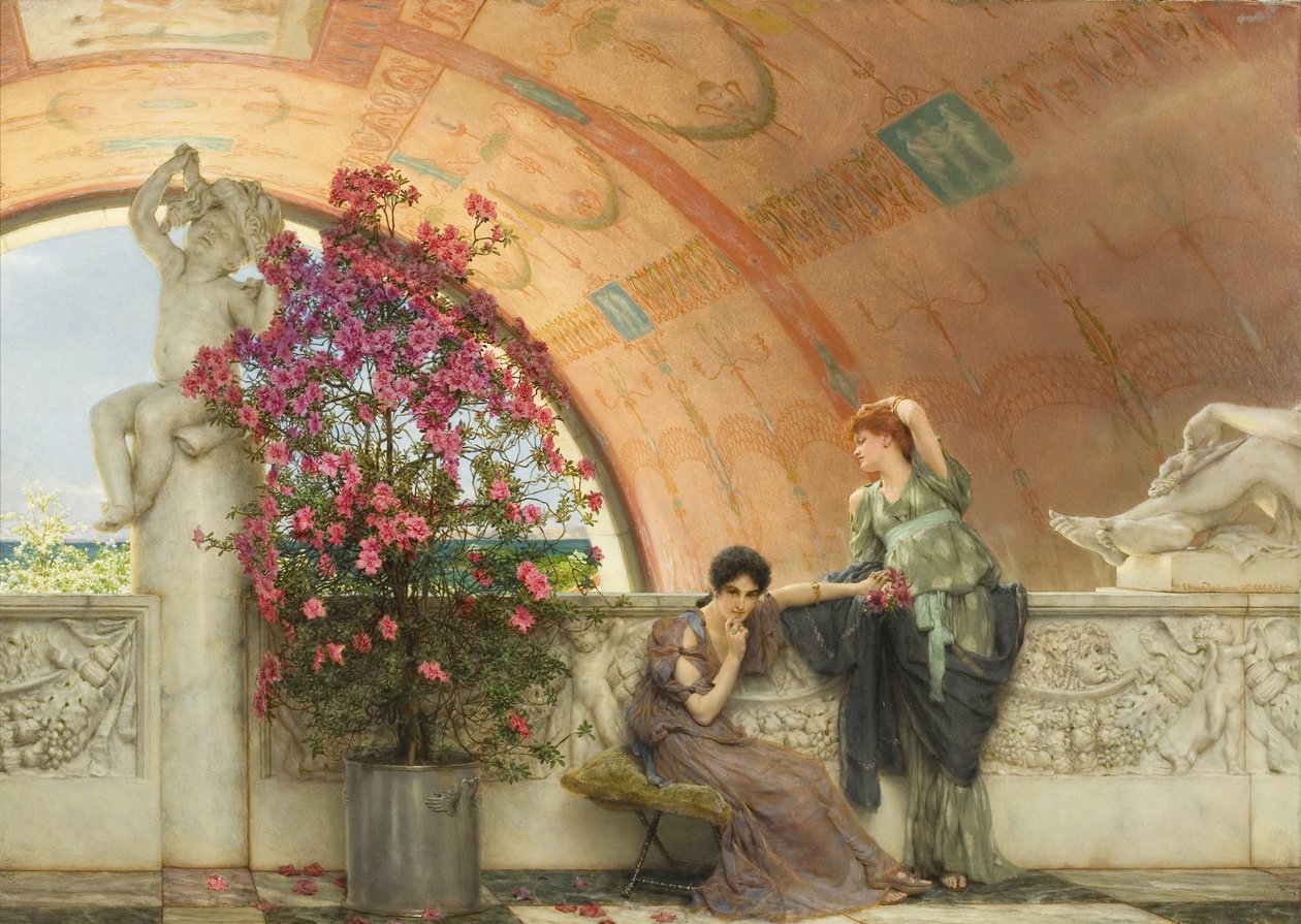 Bilinçsiz Rakipler by Lawrence Alma Tadema
