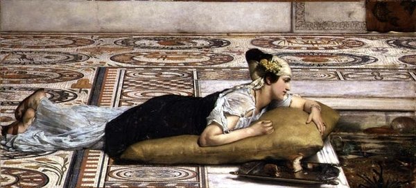 su hayvanları by Lawrence Alma Tadema