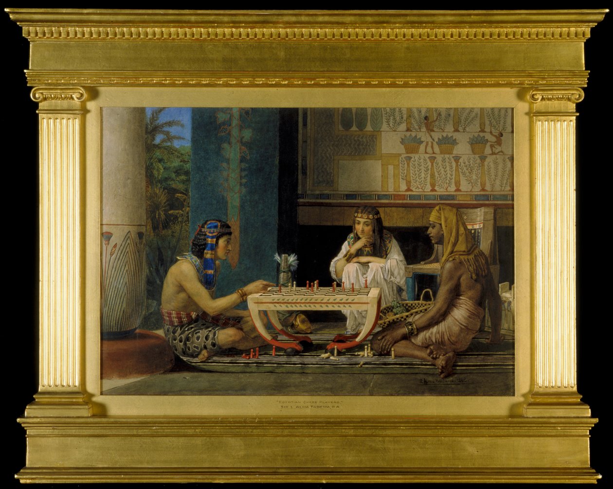 Mısırlı Satranç Oyuncuları, 1865 by Lawrence Alma Tadema