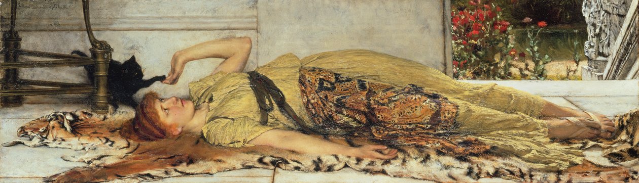 Oyun Bahçesi, 1875 by Lawrence Alma Tadema