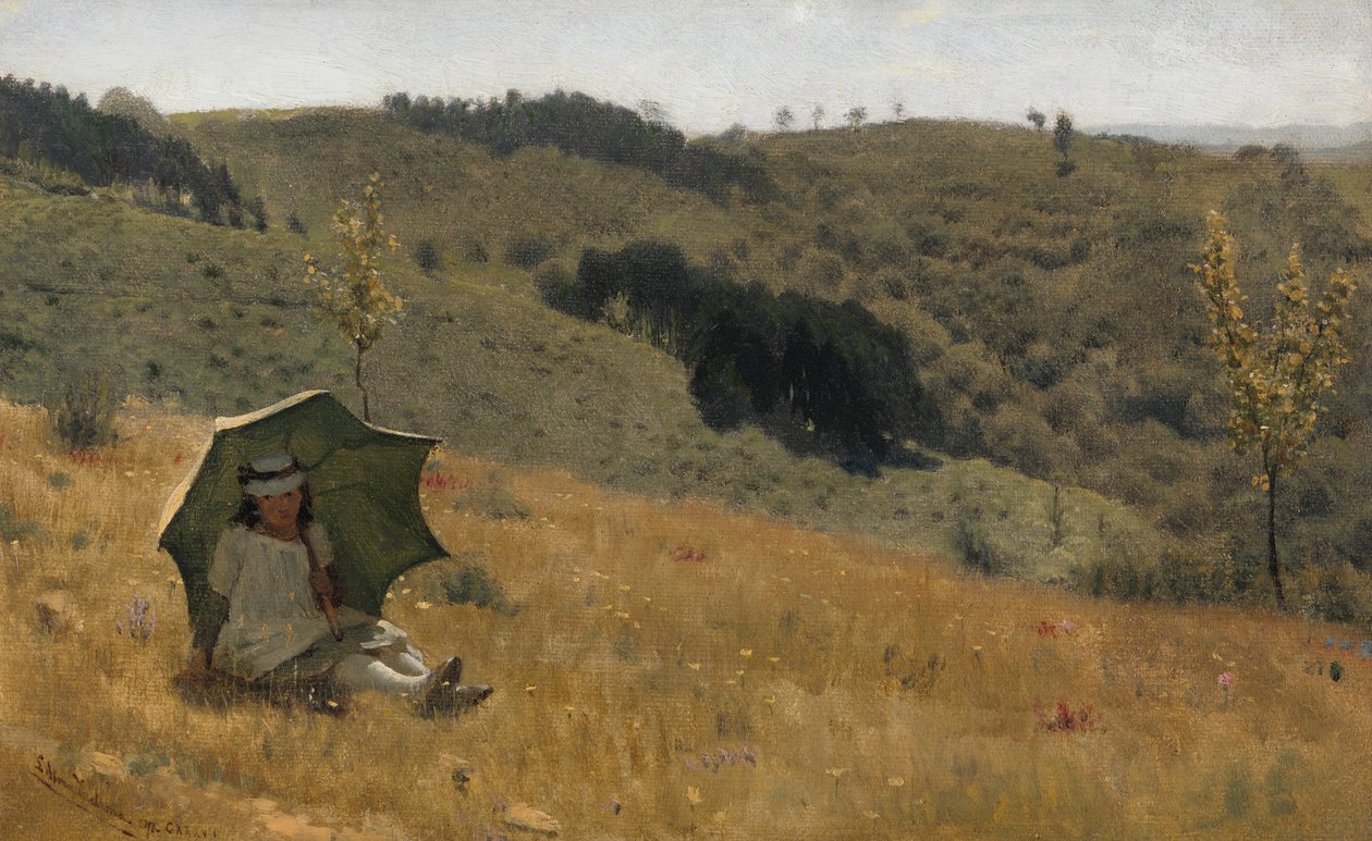 Güneşli günler by Lawrence Alma Tadema