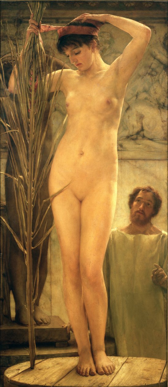 Heykeltıraşın Modeli, 1877 by Lawrence Alma Tadema