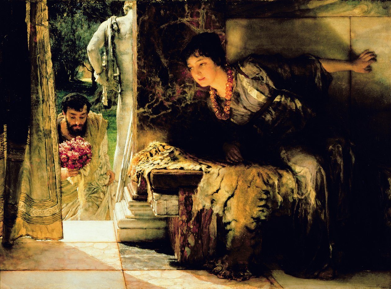 hoşgeldin ayak sesleri by Lawrence Alma Tadema
