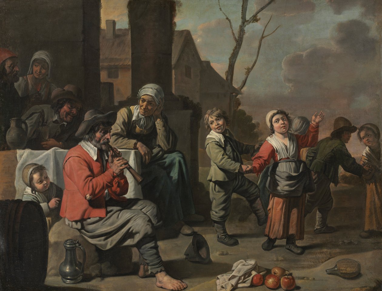 Köylü Çocuklarının Dansı, 1650