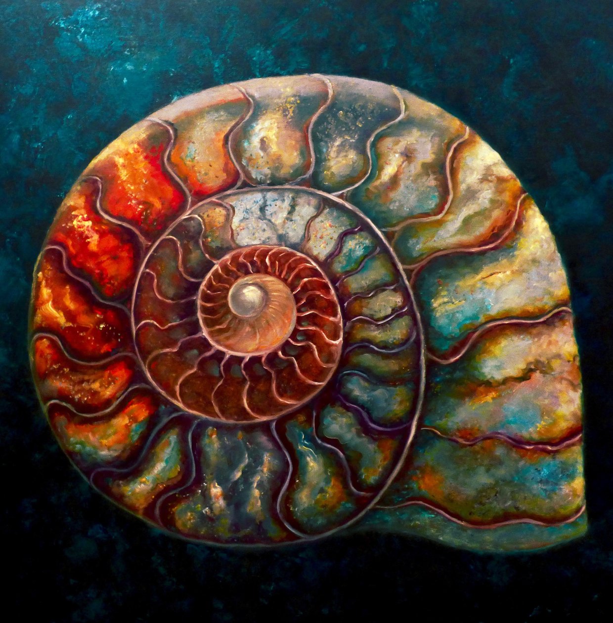 Ammonit II, 2020 by Lee Campbell