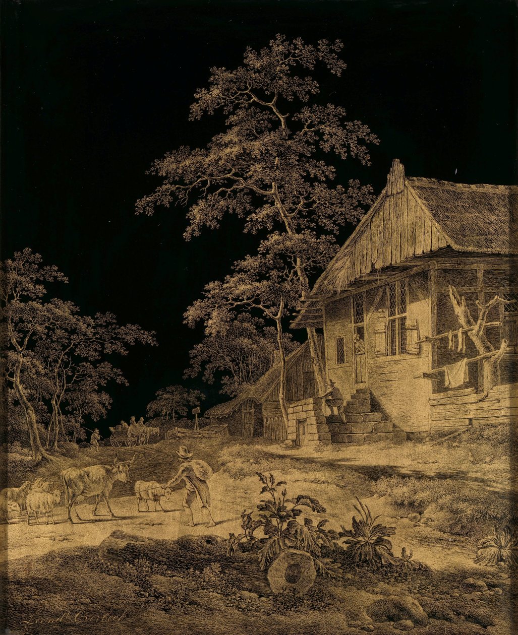 Çiftlikte Çoban by Leendert Overbeek