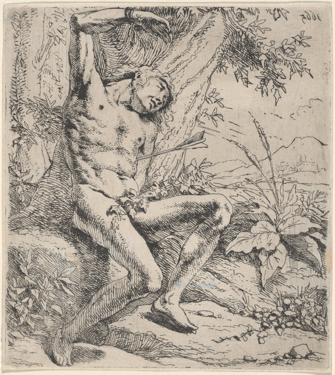 Aziz Sebastian by Leendert van der Cooghen
