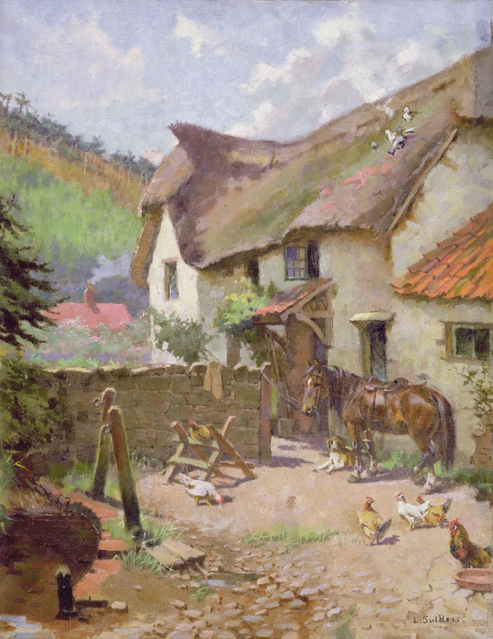 Çiftlik, Porlock, Somerset by Leghe Suthers