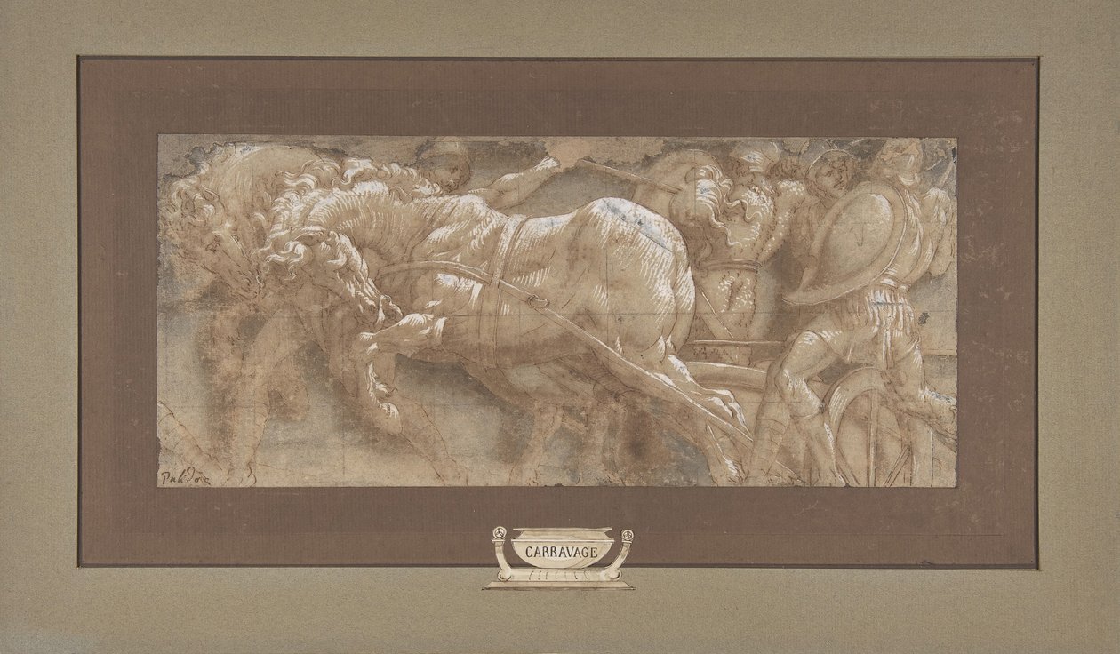 Zafer Sahnesi, 1511-87. by Lelio Orsi
