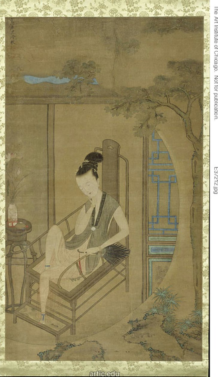 kadin, hayal kurma by Leng Mei